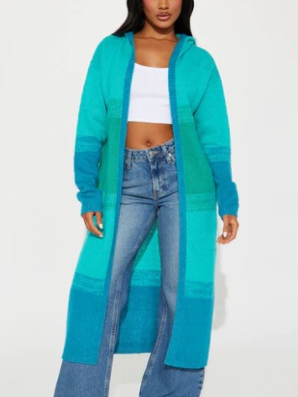 Malibu Ombre Long Cardigan 🦋NWT